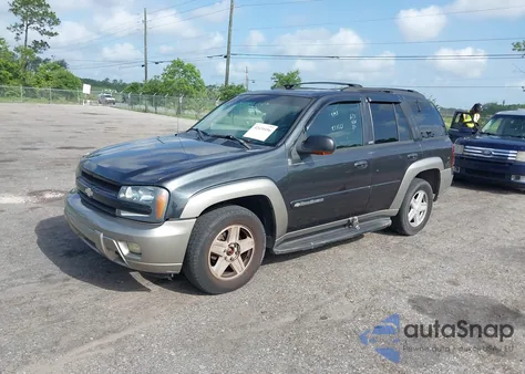 2003 Chevrolet Trailblazer Ltz из США, поврежденный, VIN 1GNDT13S632271561